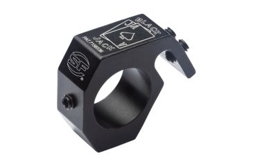 Blackjack helmet-mount flashlight holder clip